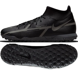 Nike Phantom GT2 Club Dynamic Fit Tf M DC0820 004 jalkapallokengät musta musta