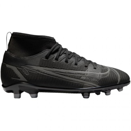 Nike Mercurial Superfly 8 Club FG / MG Jr CV0790-004 jalkapallokengät musta musta