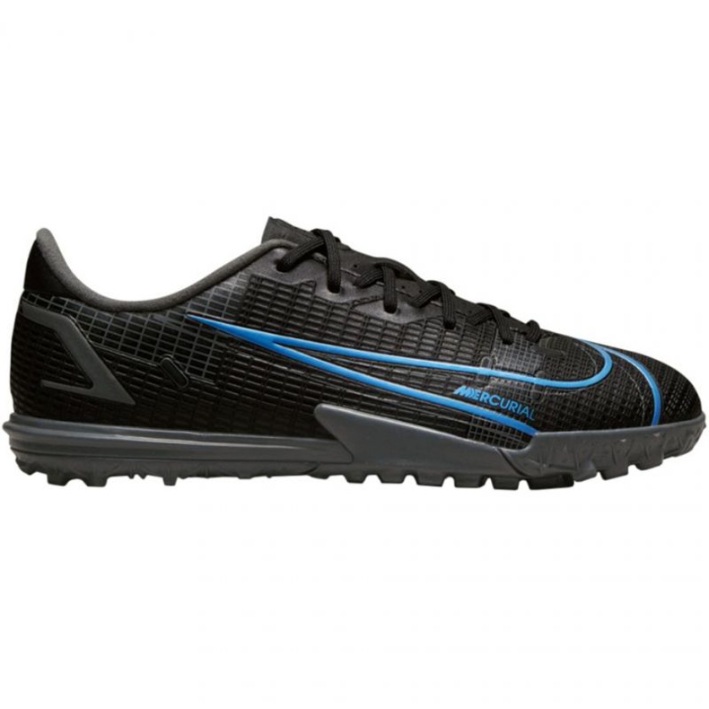 Nike Mercurial Vapor 14 Academy Tf Jr CV0822-004 jalkapallokengät monivärinen musta