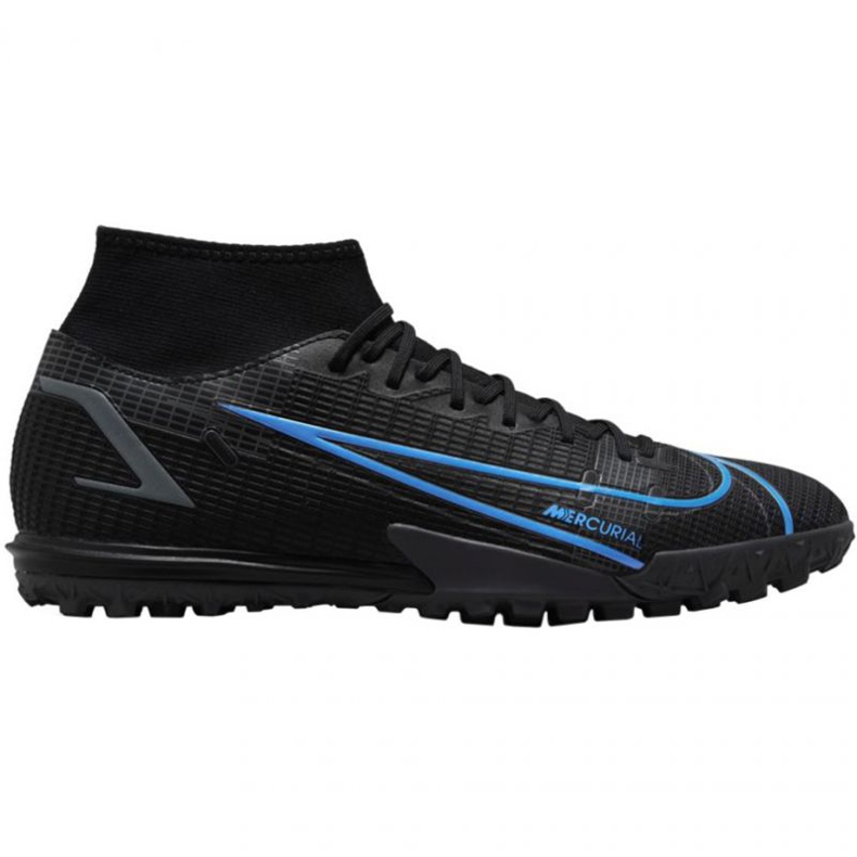 Nike Mercurial Superfly 8 Academy Tf M CV0953-004 jalkapallokengät musta musta