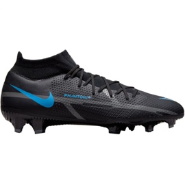 Nike Phantom GT2 Pro Df Fg M DC0759-004 jalkapallokengät musta musta