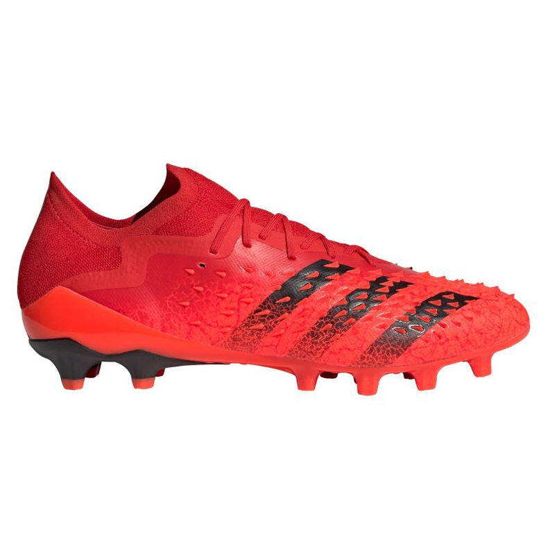 Adidas Predator Freak.1 Low Ag M GZ2809 jalkapallokengät punainen appelsiinit ja punaiset