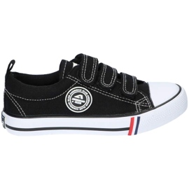 American Club Mustat amerikkalaiset LH33 Velcro tennarit