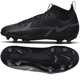 Nike Phantom GT2 Club Dynamic Fit FG / MG Jr DC0822004 jalkapallokengät musta musta