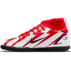 Nike Mercurial Superfly 8 Club CR7 Ic Jr DB0930 600 jalkapallokengät monivärinen valkoinen