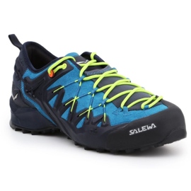 Salewa Ms Wildfire Edge M 61346-3988 kengät tummansininen sininen vihreä