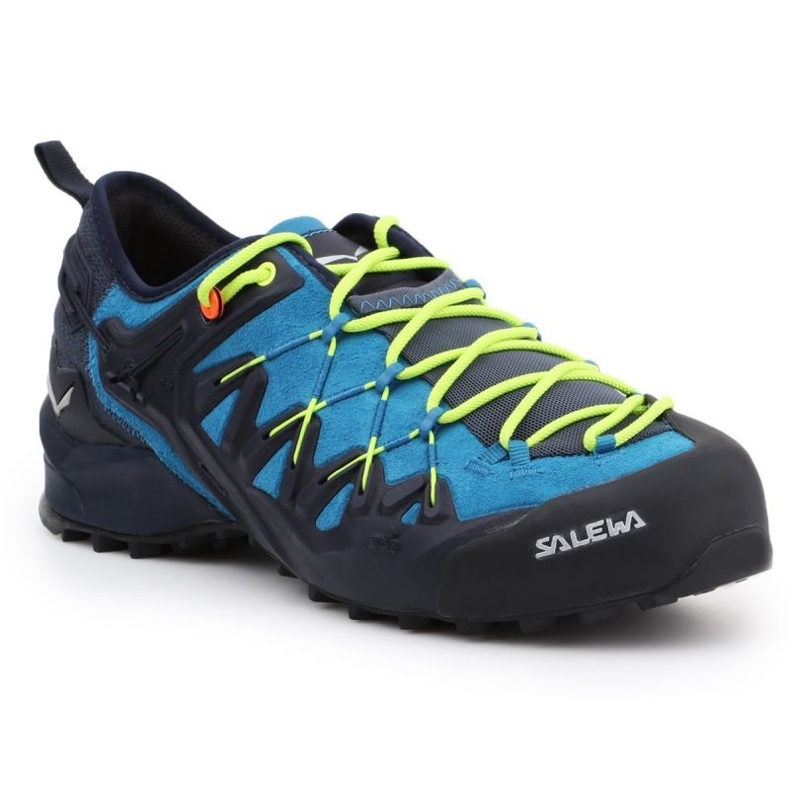 Salewa Ms Wildfire Edge M 61346-3988 kengät laivastonsininen sininen vihreä