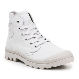 Palladium Pampa Hi Mono Moonstruck kengät 73089-055 valkoinen