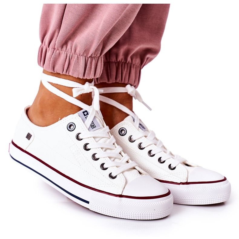 Naisten tennarit Big Star II274001 Valkoinen