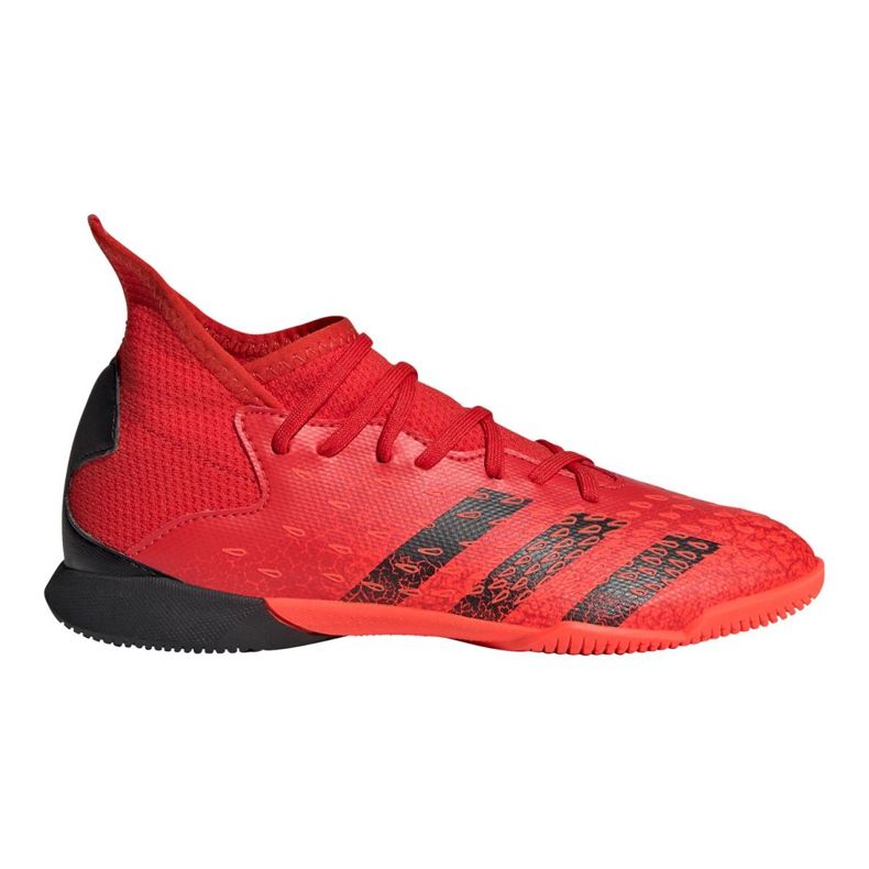 Adidas Predator Freak.3 In Jr FY6288 jalkapallokengät punainen appelsiinit ja punaiset