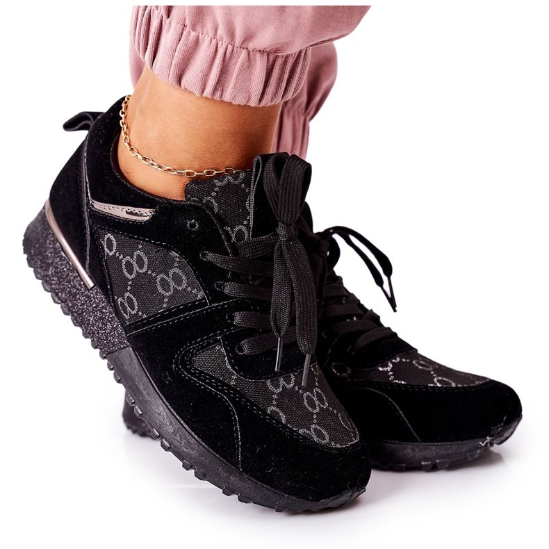 NEWS Urheilukengät Tennarit Musta Aruba