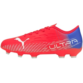Puma Ultra 4.3 Fg Ag Jr 106538 01 jalkapallokengät punainen punainen