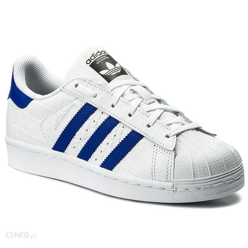 Kengät adidas Superstar M BZ0197 valkoinen sininen