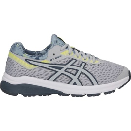Asics GT-1000 7 Gs Sp Jr 1014A038-020 musta harmaa keltainen