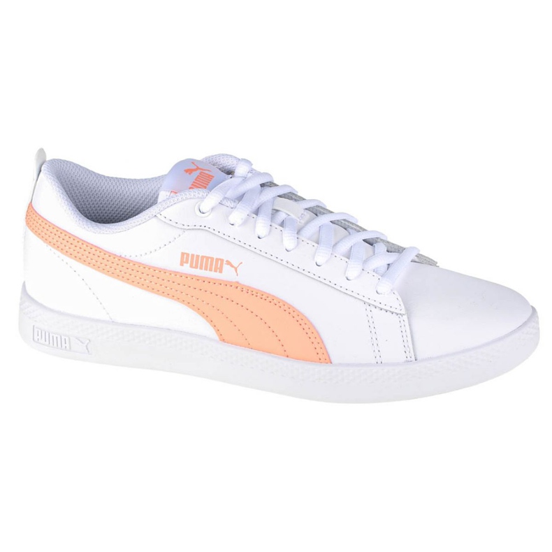 Puma Smash Wmns V2 W 365208-26 valkoinen oranssi