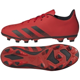 Adidas Predator Freak.4 Fg M FY6319 jalkapallokengät punainen punainen