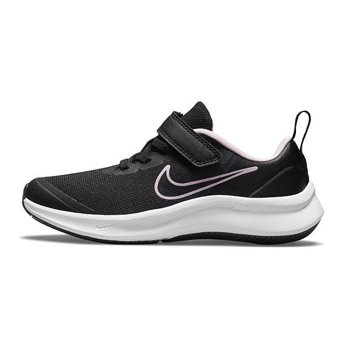 Nike Star Runner 3 (GS) Jr DA2776-002 kenkä musta vaaleanpunainen