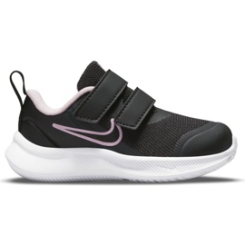 Nike Star Runner 3 (TDV) Jr DA2778-002 kengät musta vihreä