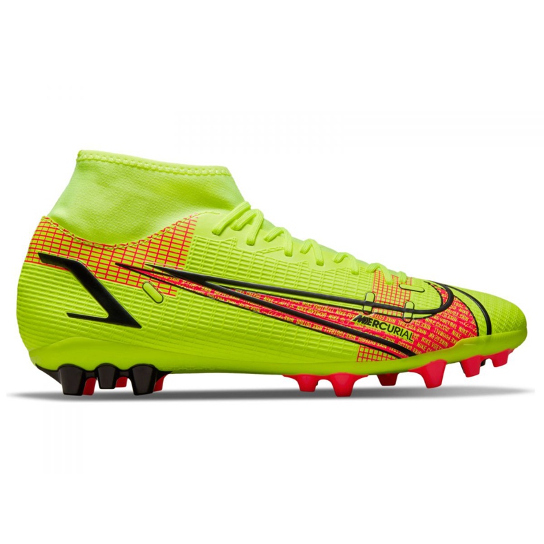 Nike Superfly 8 Academy Ag M CV0842-760 jalkapallokengät vihreä vihreä