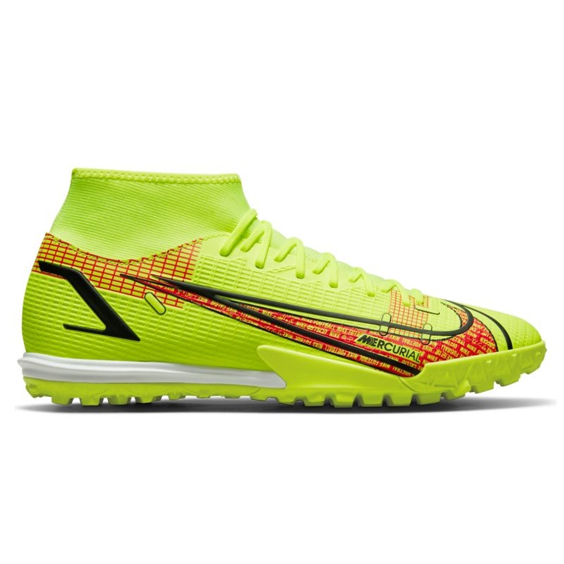 Nike Superfly 8 Academy Tf M CV0953-760 jalkapallokengät vihreä vihreä
