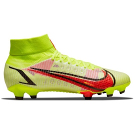 Nike Superfly 8 Pro Fg M CV0961-760 jalkapallokengät vihreä vihreä