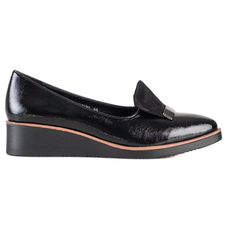 W. Potocki Brogues kanssa mokka insertti musta W. Potocki Brogues kanssa mokka insertti musta