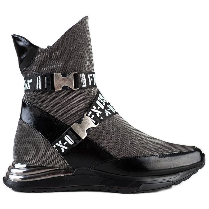 ARTIKER Muoti saapikkaat musta