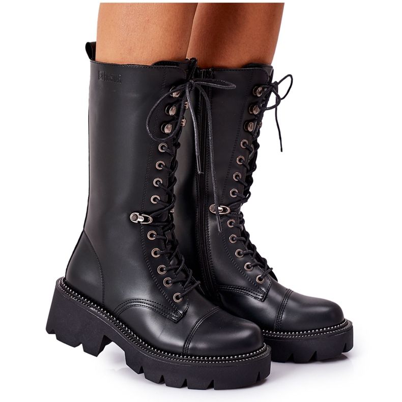 Lämmin saappaat Glany Big Star II274115 Musta