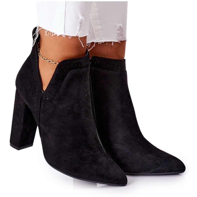 PS1 Black Sally lämpimät saappaat postissa musta