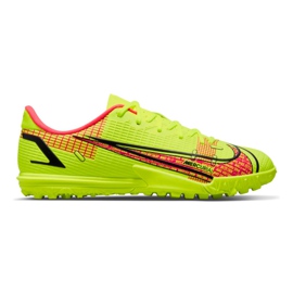 Nike Mercurial Vapor 14 Academy Tf Jr CV0822-760 jalkapallokengät keltainen keltainen