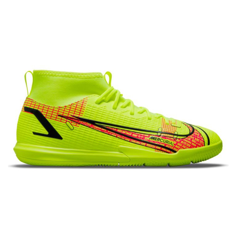 Nike Mercurial Superfly 8 Academy Ic Jr CV0784-760 jalkapallokengät monivärinen keltaiset