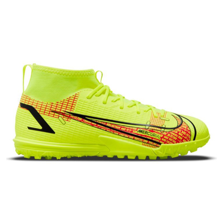 Nike Mercurial Superfly 8 Academy Tf Jr CV0789-760 jalkapallokengät monivärinen keltaiset