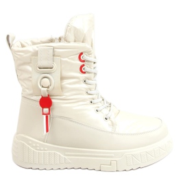 Naisten beige lumikengät NB509P Beige