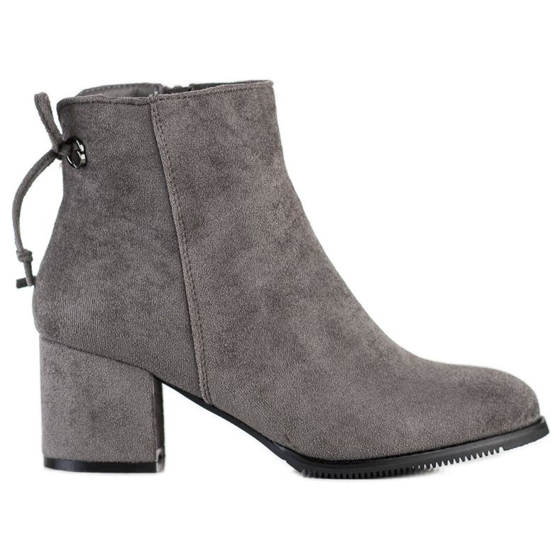 J. Star Saappaat sitovilla harmaa