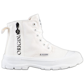Goodin Alkuperäiset korkeat lenkkarit valkoinen