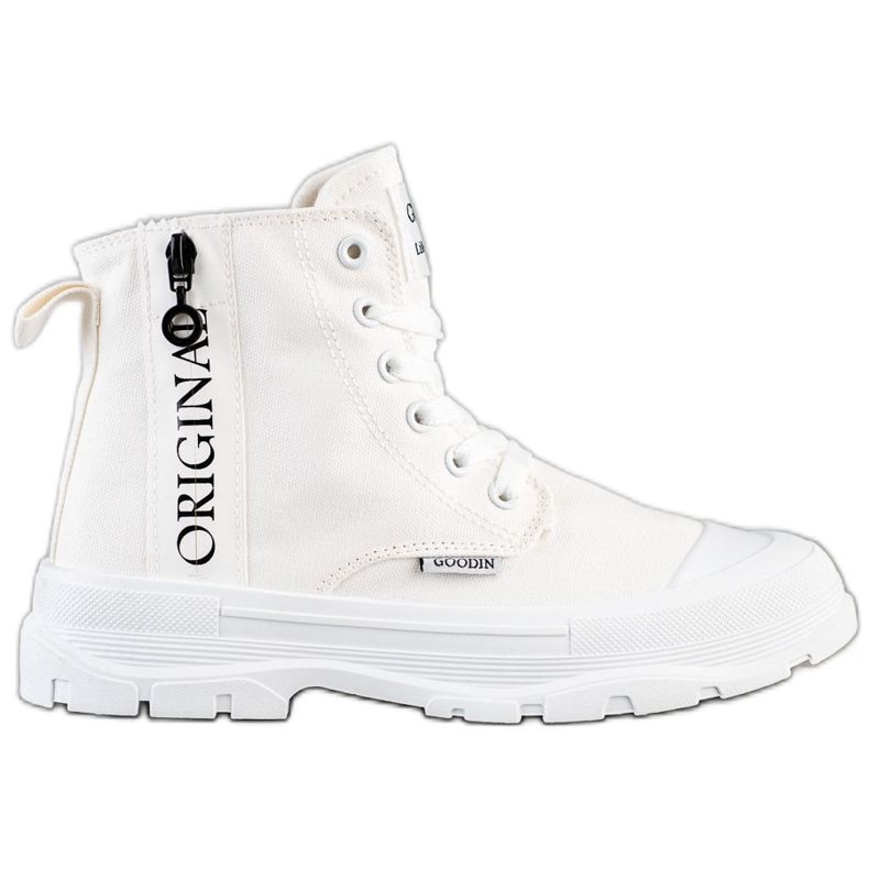 Goodin Alkuperäiset korkeat lenkkarit valkoinen