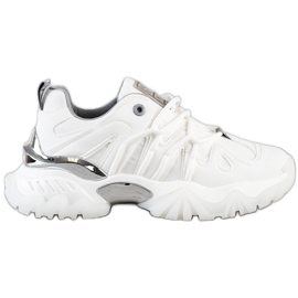 Naisten lenkkarit Big Star II274088101 valkoinen