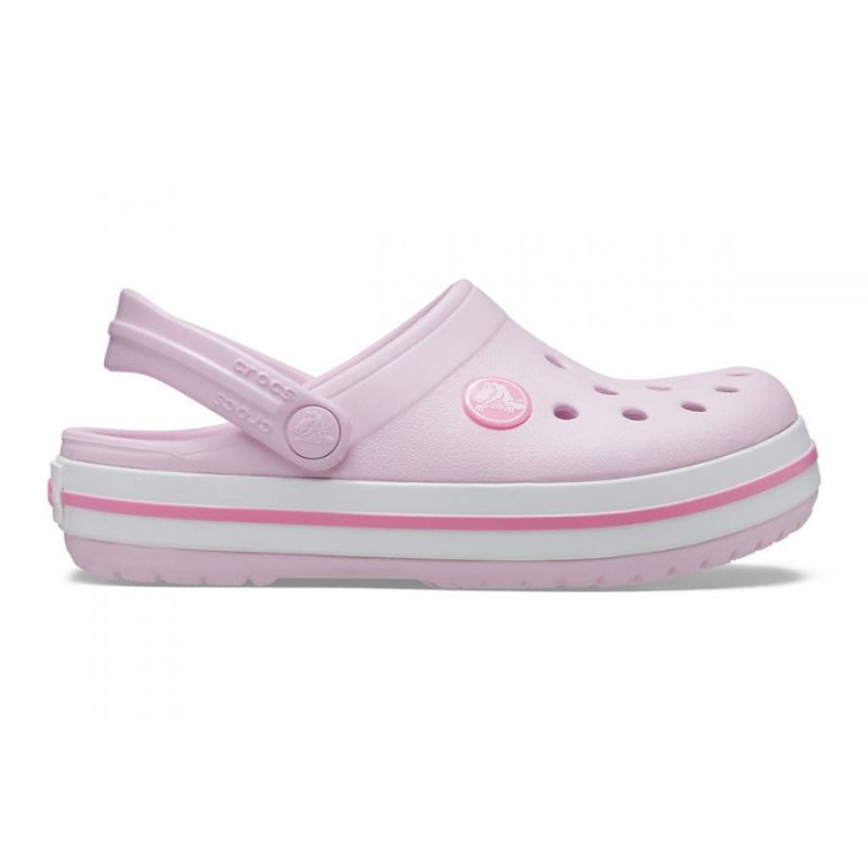 Crocs Crocband Clog K 204537-6GD vaaleanpunainen