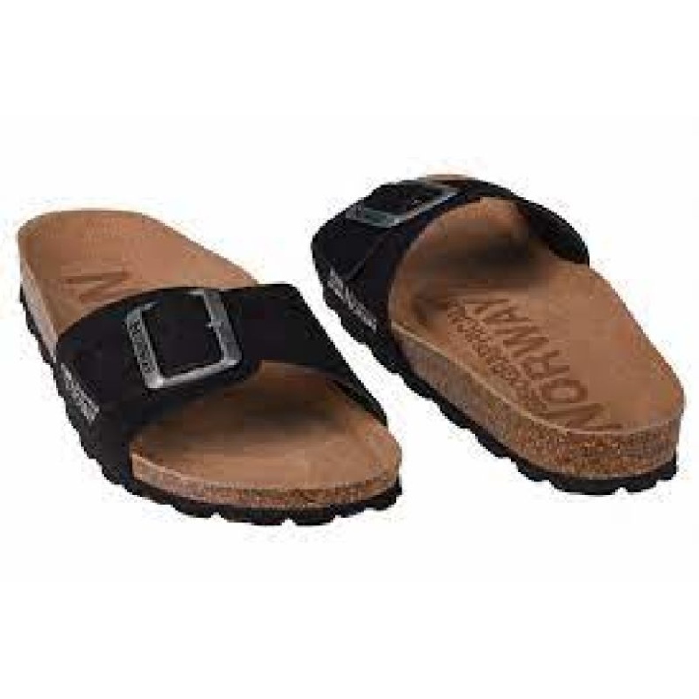 Geographical Norway Maantieteellinen Norja Sandalias Bios Pala Hebilla varvastossut W GNW20410-01 musta