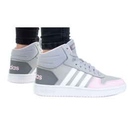 Adidas Hoops Mid 2.0 K GZ7772 kengät musta