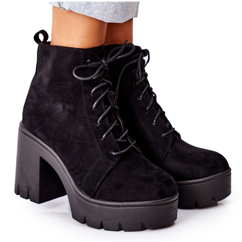 PS1 Lämpimät mokkanahkakiskot mustalla suunnalla