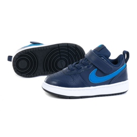 Nike Court Borough Low 2 (TDV) M BQ5453-403 kengät violetti tummansininen