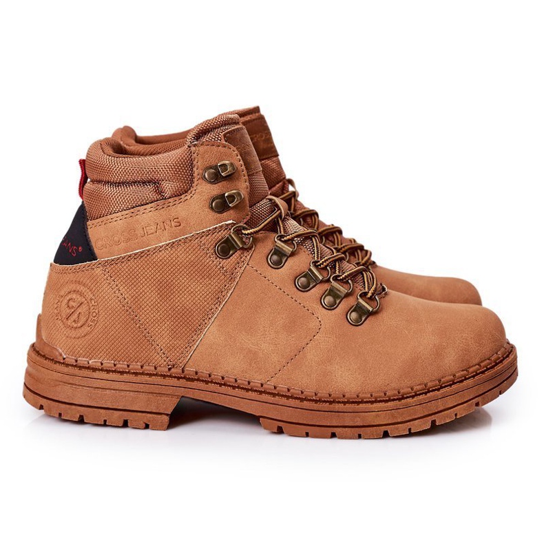 Miesten vaelluskengät Cross Jeans EE1R4031C Camel ruskea