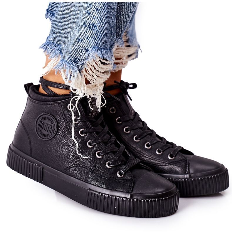 Korkeasti eristetyt lenkkarit Big Star II274157 musta