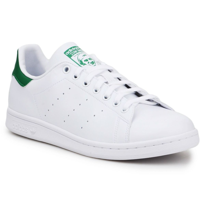 Adidas Stan Smith M FX5502 kengät valkoinen vihreä