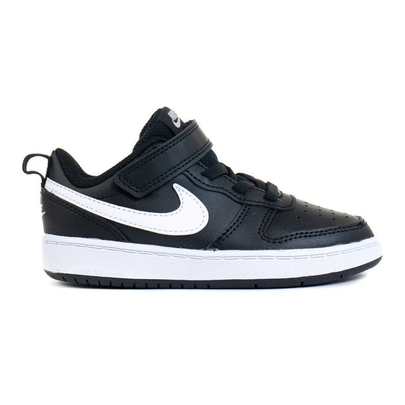 NIke Court Borough Low 2 (TDV) Jr BQ5453-002 kengät musta