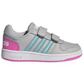 Kengät adidas Hoops 2.0 Cmf C Jr H01550 musta