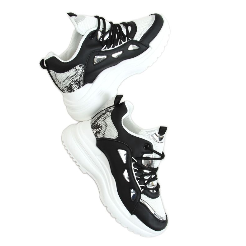 Mustat mustat urheilukengät 3170 Musta