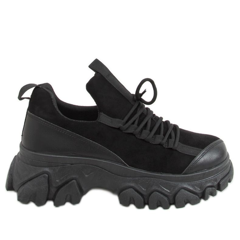 Mustat NB520P Mustat korkeapohjaiset urheilukengät