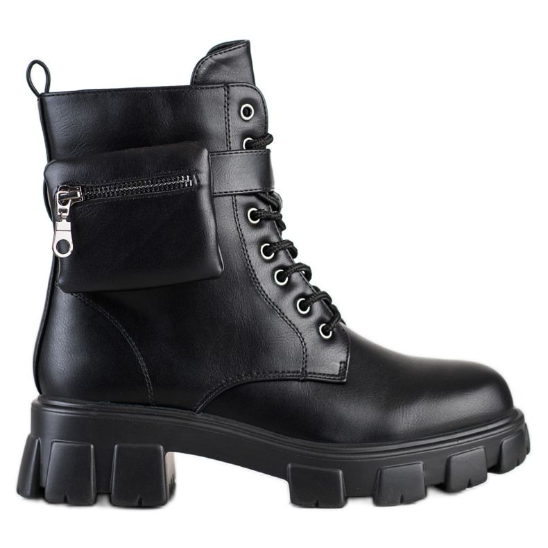 SHELOVET Lämpimät työntekijät taskulla musta